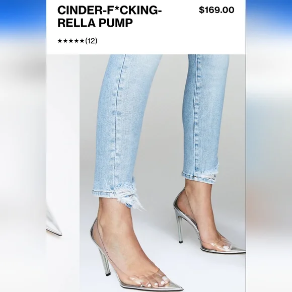 Good american cinder-f*ucking Rella pump - Picture 4 of 9